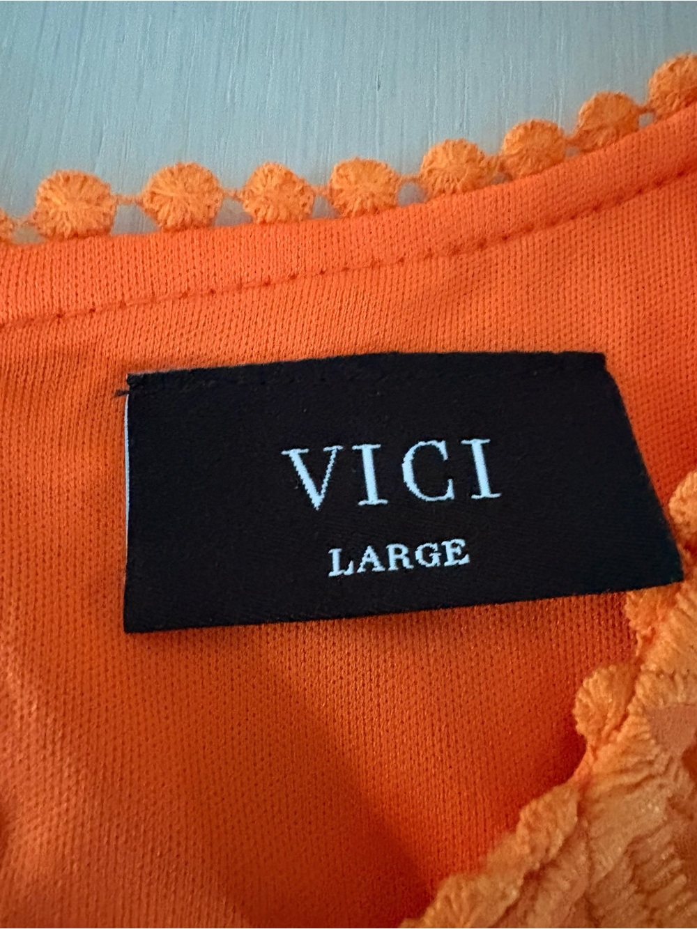 New VICI As You Are two-piece floral embroidered eyelet / pom-pom skirt set - Picture 6 of 8